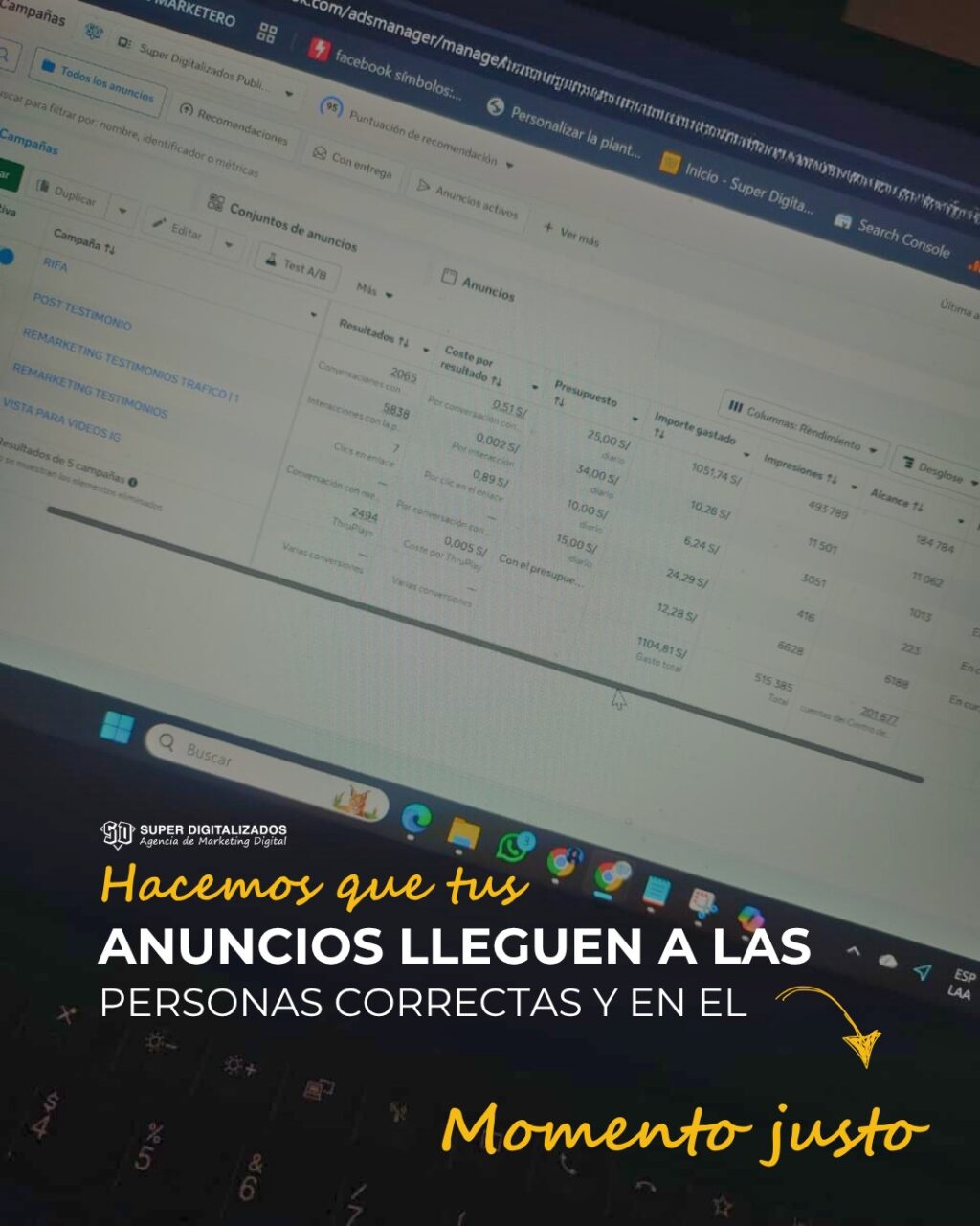 Instagram post from superdigitalizados. This post is in position 7.