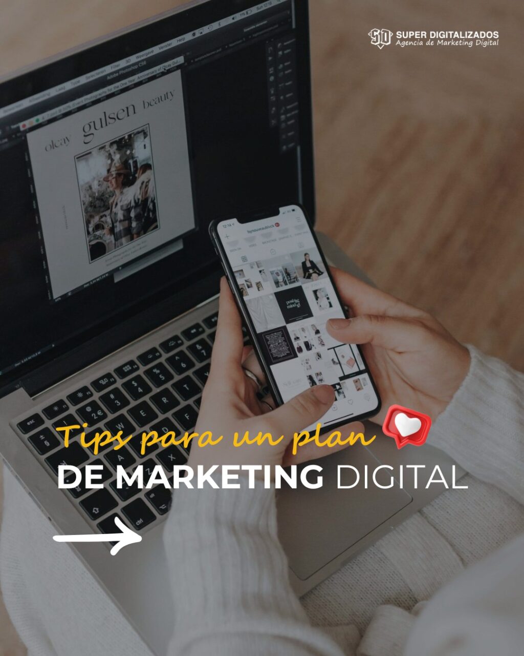 Instagram post from superdigitalizados. This post is in position 0.